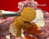 A picture of step 2 of Tandoori Lamb Chops.