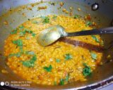 A picture of step 3 of Urad dal fry.