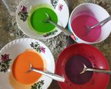 Foto langkah ke 4 dari resep Lapis Tenun Tepung Ketan.