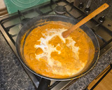 Chiken Korma, Indiai mandulás, kókusz tejes csirke curry recept fázis 7 fotója