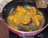 A picture of step 4 of Masala fish fry.