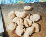 Foto langkah ke 2 dari resep Ayam Goreng Salted Egg Vegetarian (Proteina).