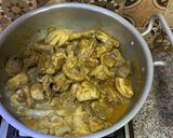 A picture of step 4 of Chicken Sajji.
