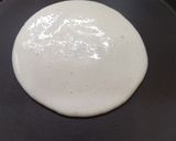 A picture of step 3 of Nendran Banana pancake.