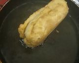 A picture of step 21 of Kolkata style Mughlai Paratha.