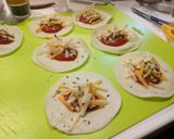 A picture of step 1 of Japanese Calzone Pizza.