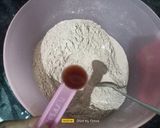 A picture of step 3 of Double Chocolate Muffins.