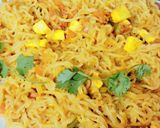 A picture of step 10 of Paneer bhurji masala maggi 😋❤️.