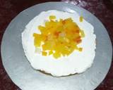 Heart shape cake with cocktail filling recipe step 2 photo