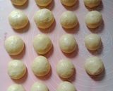 Foto langkah ke 4 dari resep Roti Sisir Wijen (sponge & dough methode).