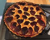 Une image de l'étape 7 de Tarte aux pêches de vigne et mascarpone (pâte sablée au mascarpone).