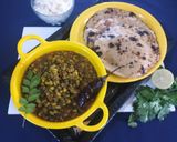 A picture of step 4 of Sprouted moong curry.