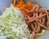 รูปขั้นตอนการทำที่ 2 ของ Rice paper omelet พิซซ่าเวียดนาม