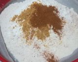 A picture of step 1 of Orange- banana cake.