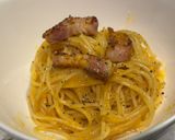 A picture of step 7 of One Pot carbonara spaghetti.