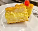 Foto del paso 16 de la receta: Pastel de manzana con crema pastelera