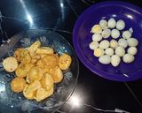 Foto langkah ke 1 dari resep Udang taufu telur puyuh sambal.