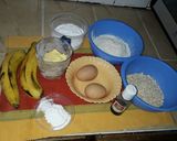 A picture of step 1 of Classic Banana Oatmeal cookies #cookiescontest.