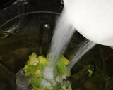 A picture of step 2 of Mint Avocado Smoothie.