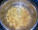 A picture of step 1 of Tumeric potatoes.