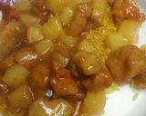 A picture of step 11 of Pineapple Chicken the one Aryca likes.
