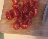 A picture of step 2 of Zucchini spread.