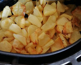 Foto del paso 1 de la receta: Revuelto de bacalao y berenjenas en airfryer