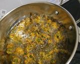 A picture of step 2 of Spinach fritters (Palak pakoi).