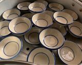 A picture of step 1 of Purple Sweet Potato Coconut Pudding Cups (Khanom Tuay Man Muang).
