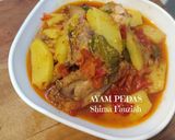 Foto langkah ke 7 dari resep Ayam Pedas Rica-rica Mercon.