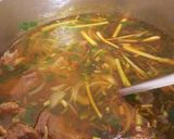Hình bước làm 5 của món Bún sườn bò,chả lụa