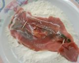 A picture of step 5 of Saltimbocca alla Romana.