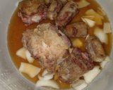 A picture of step 6 of Chan's southern Ox-Tail.
