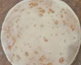 A picture of step 3 of Jaggery roti.(Gul poli).