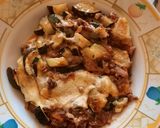 Une image de l'étape 4 de Cougettes à la bolognaise et au reblochon.