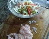 Foto del paso 3 de la receta: Tacos de pollo y verduras, express