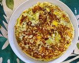 Foto del paso 4 de la receta Tortilla de puerro y patata sin aceite en Lékué