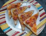 Foto langkah ke 3 dari resep Pizza Roti Sosis.