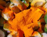 A picture of step 1 of Mango Pickle.