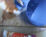 A picture of step 2 of 3 in 1 tea.