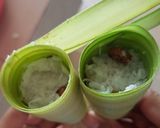 A picture of step 4 of Black-eyed-peas glutinous rice (Lepet).