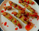 A picture of step 7 of Spooky Witch Poha Fingers.