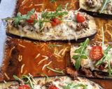 Foto del paso 5 de la receta Berenjenas gratinadas rellenas con carne picada