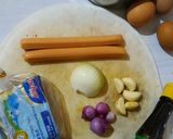 Foto langkah ke 1 dari resep Nasi Goreng Sosis.
