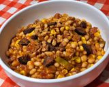 Füstös - ropogós csilis bab recept fázis 5 fotója