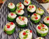 हेल्दी कुकुंबर बाइट्स (healthy cucumber bites recipe in Hindi) रेसिपी चरण 3 फोटो