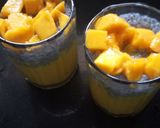 A picture of step 4 of Mango Chia seeds smoothie.