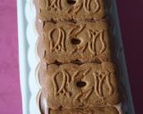 A picture of step 6 of Chocolate Salted Caramel Cheesecake Yule Log with Speculoos and Cream Cheese.