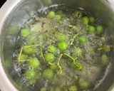 A picture of step 1 of Lasoda (Gunda) Aachar.