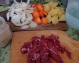 Foto langkah ke 1 dari resep Nikujaga daging ala surabaya.